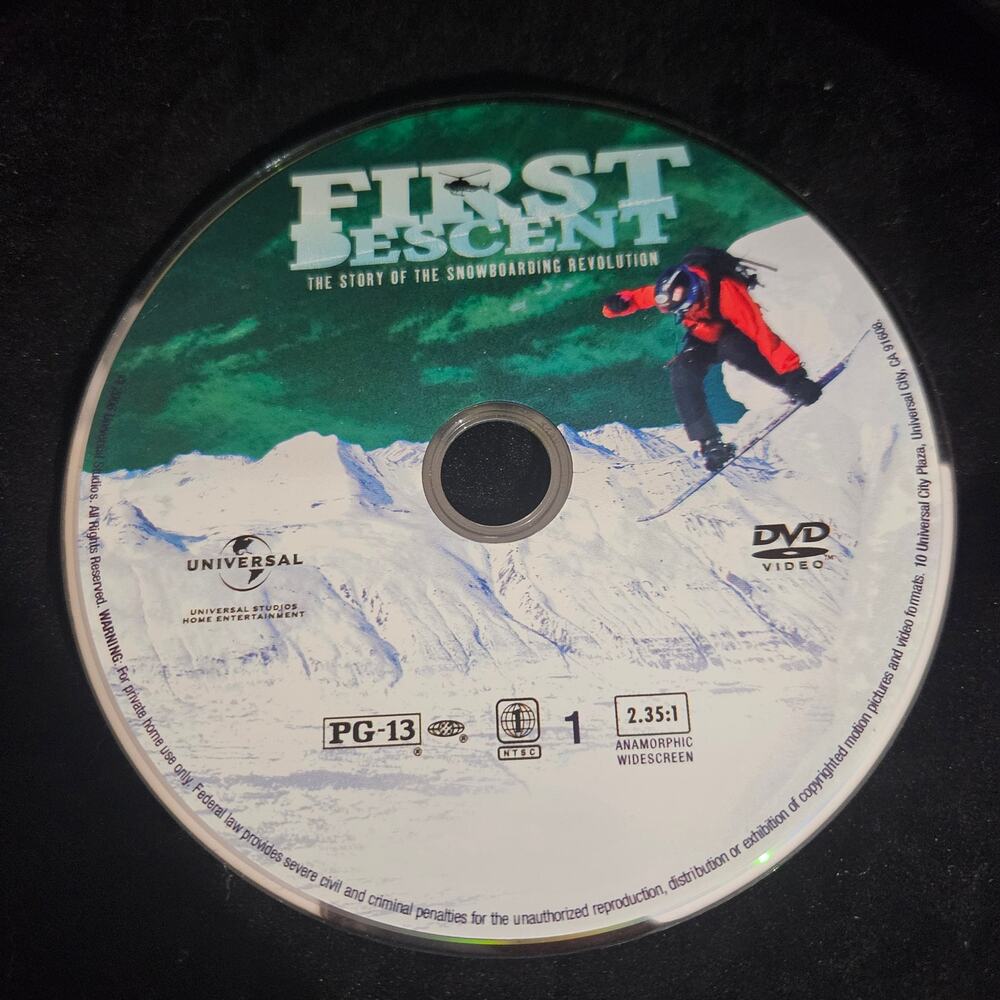 First Descent DVD Movie